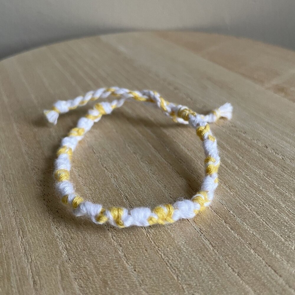 Yuna Bracelet, anklet, trendy, comfortable, tie, embroidery thread, woven, gift,